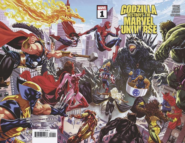 Godzilla Destroys The Marvel Universe #1 (2025)