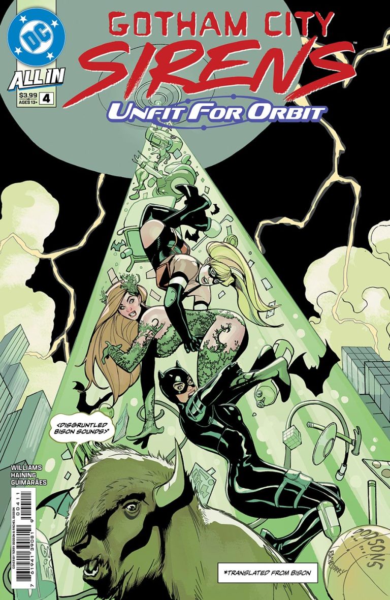Gotham City Sirens: Unfit for Orbit #4 (2025)