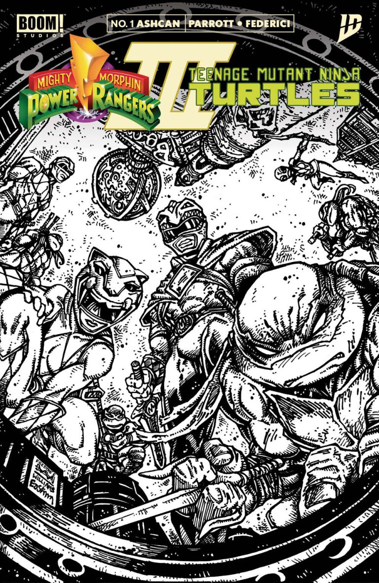 Mighty Morphin Power Rangers / Teenage Mutant Ninja Turtles III #Ashcan (2025)