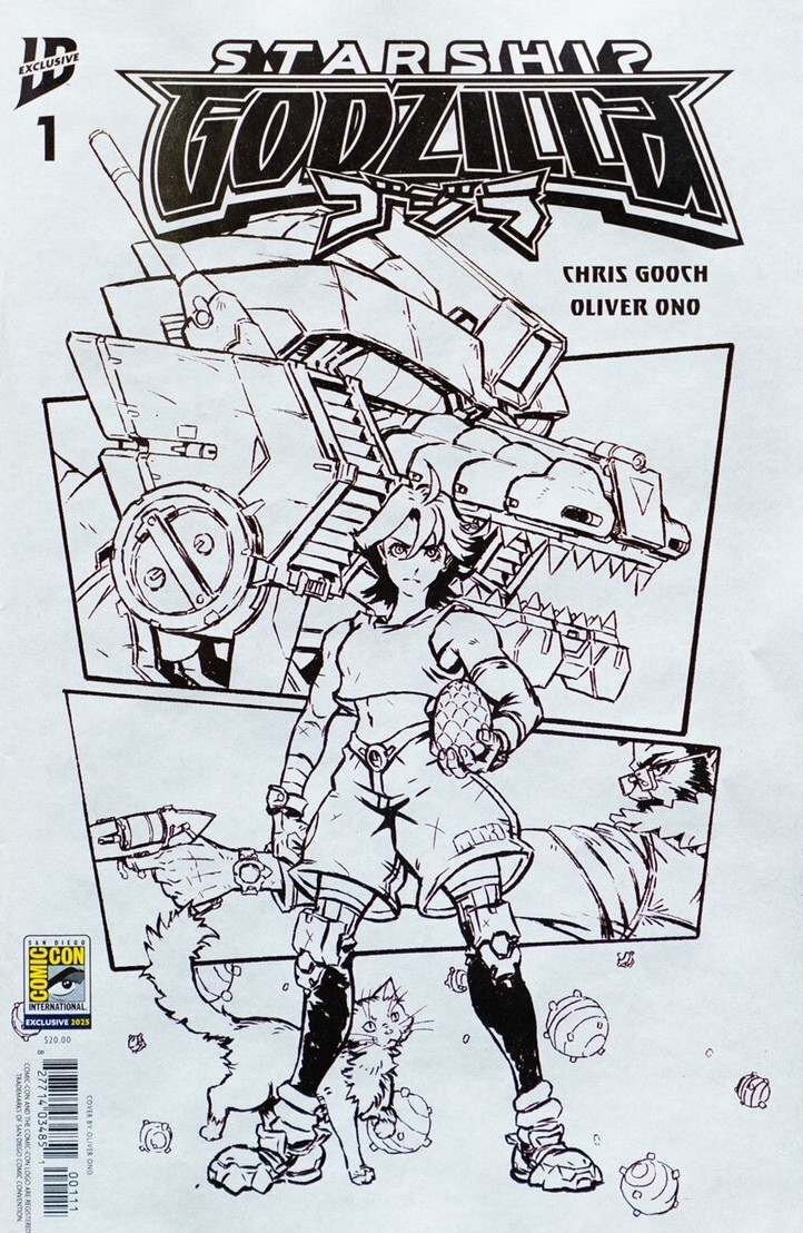 Starship Godzilla #Ashcan (2025)