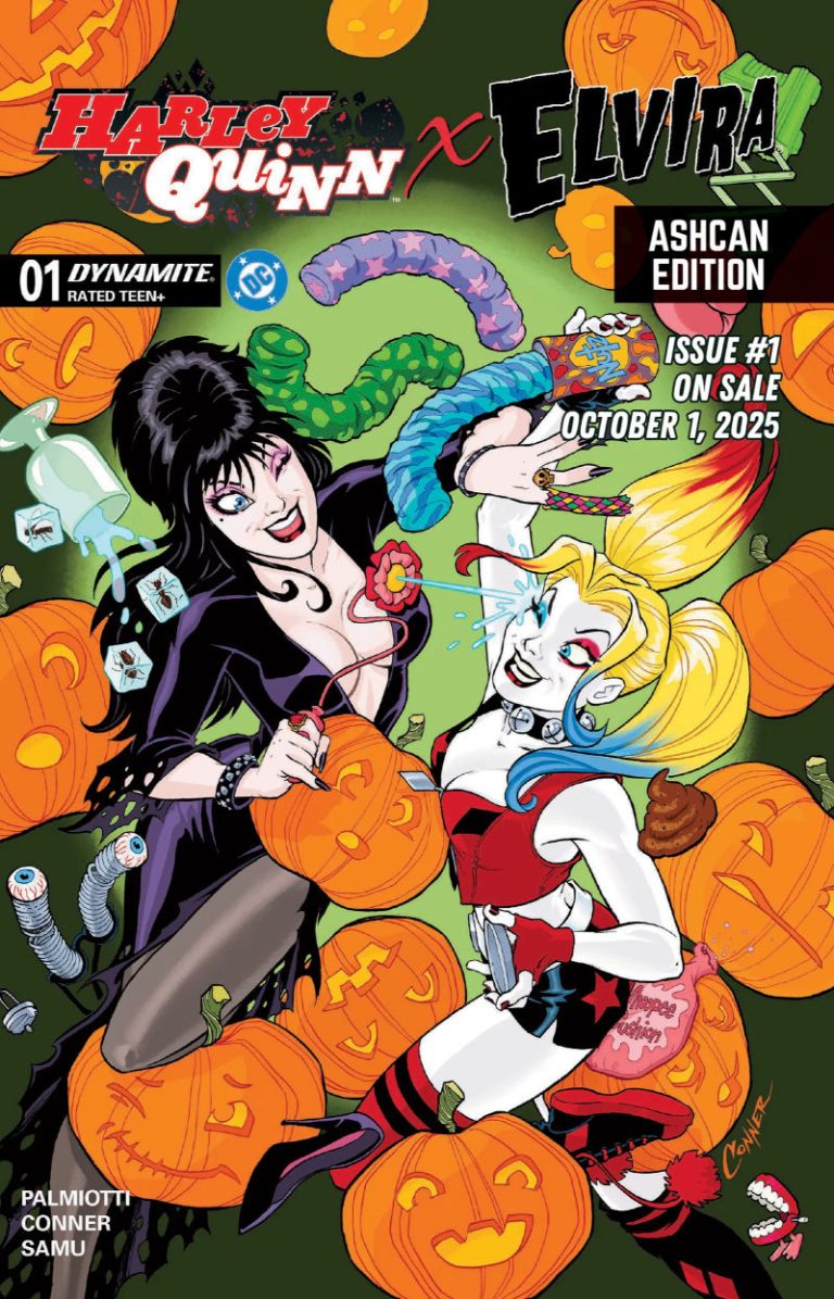 Harley Quinn X Elvira #Ashcan (2025)