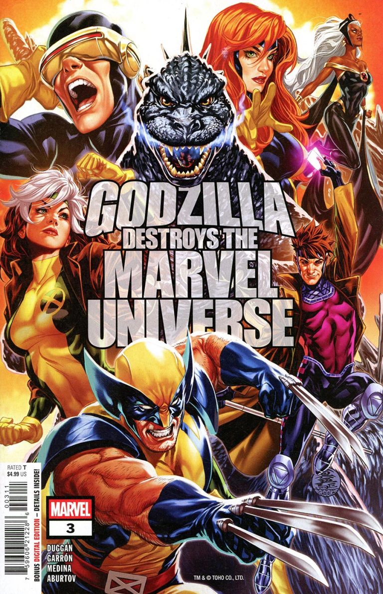 Godzilla Destroys The Marvel Universe #3 (2025)