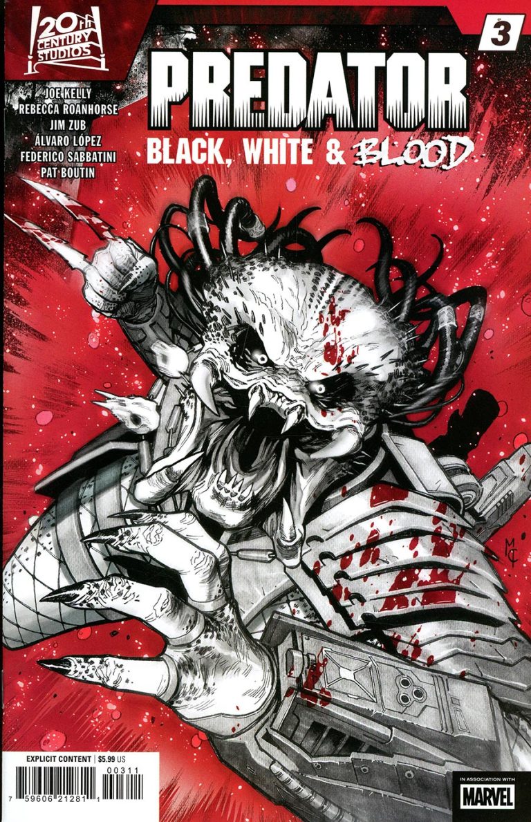 Predator: Black, White & Blood #3 (2025)