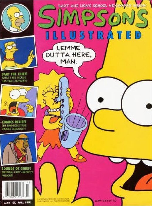 Simpsons Illustrated #3 (1991)