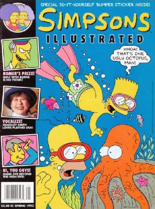 Simpsons Illustrated #5 (1992)