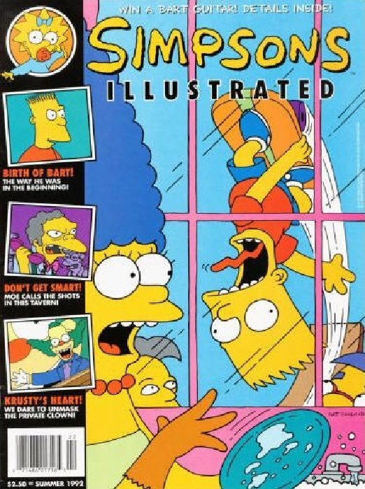 Simpsons Illustrated #6 (1992)