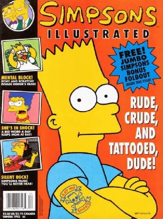 Simpsons Illustrated #8 (1992)