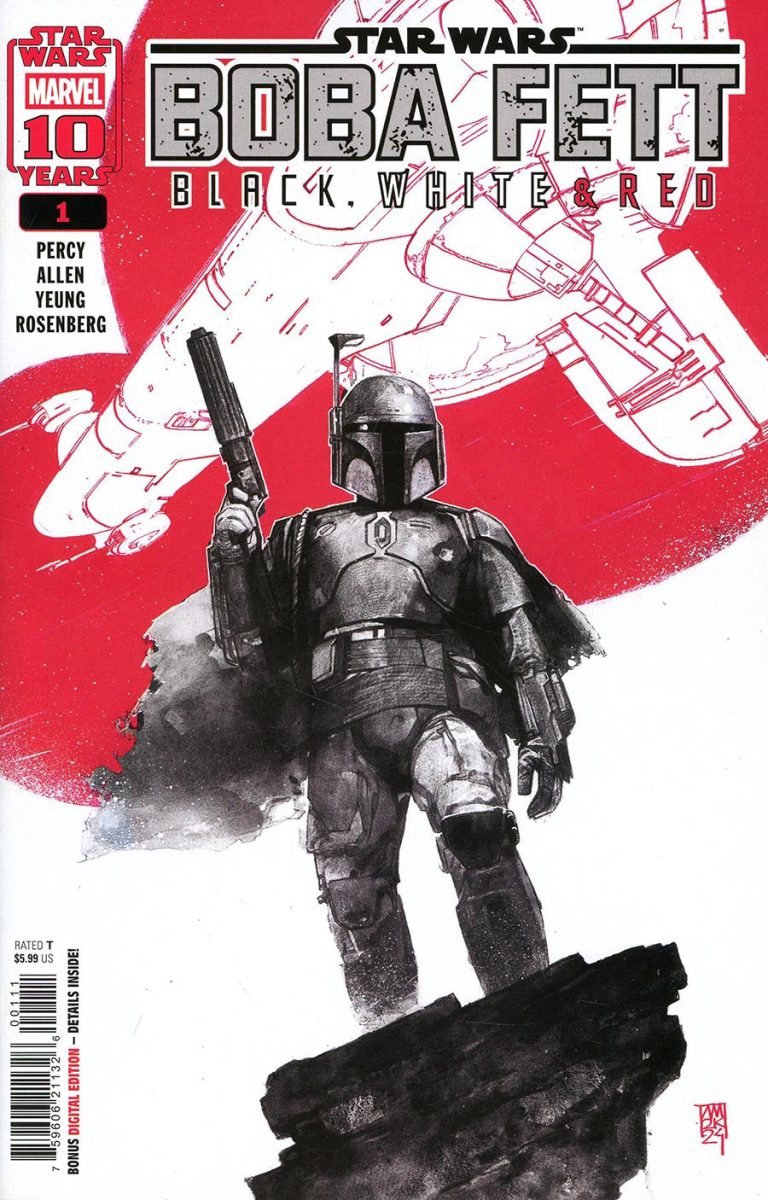 Star Wars: Boba Fett - Black, White & Red #1 (2025)