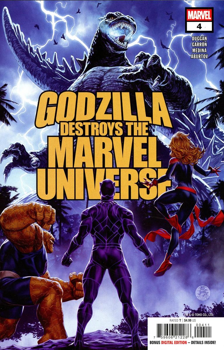 Godzilla Destroys The Marvel Universe #4 (2025)