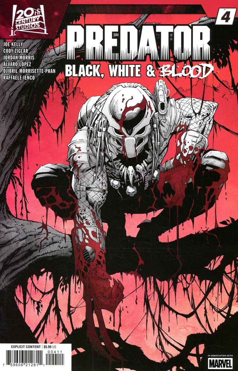 Predator: Black, White & Blood #4 (2025)