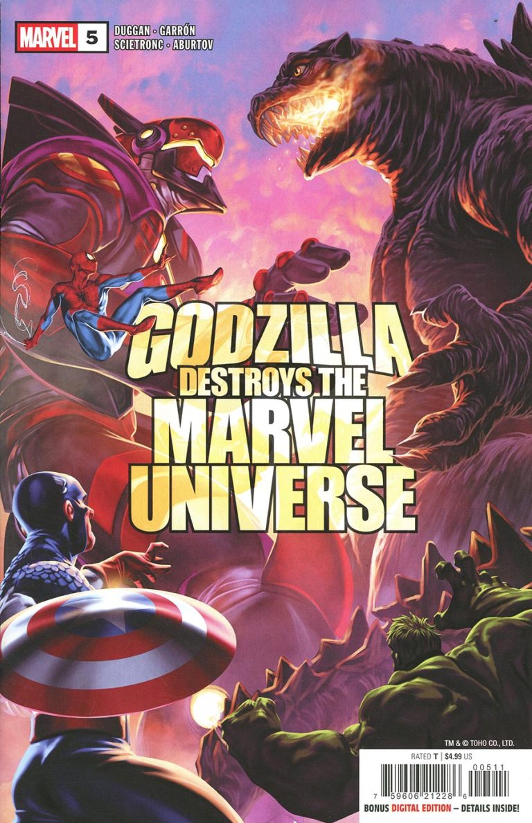 Godzilla Destroys The Marvel Universe #5 (2025)