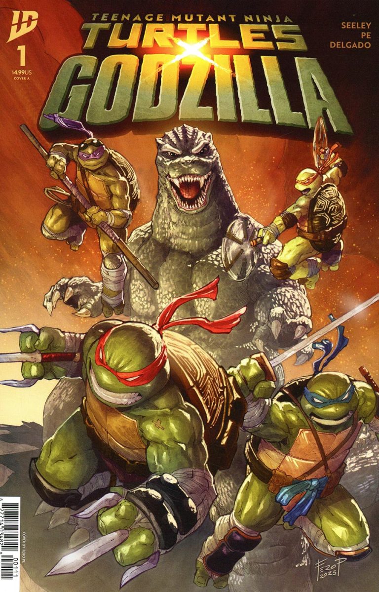 Teenage Mutant Ninja Turtles x Godzilla #1 (2025)