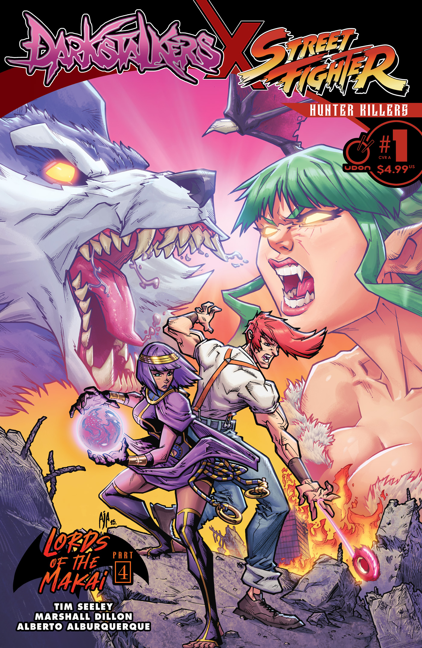 Darkstalkers X Street Fighter: Hunter Killers #1 (2026)