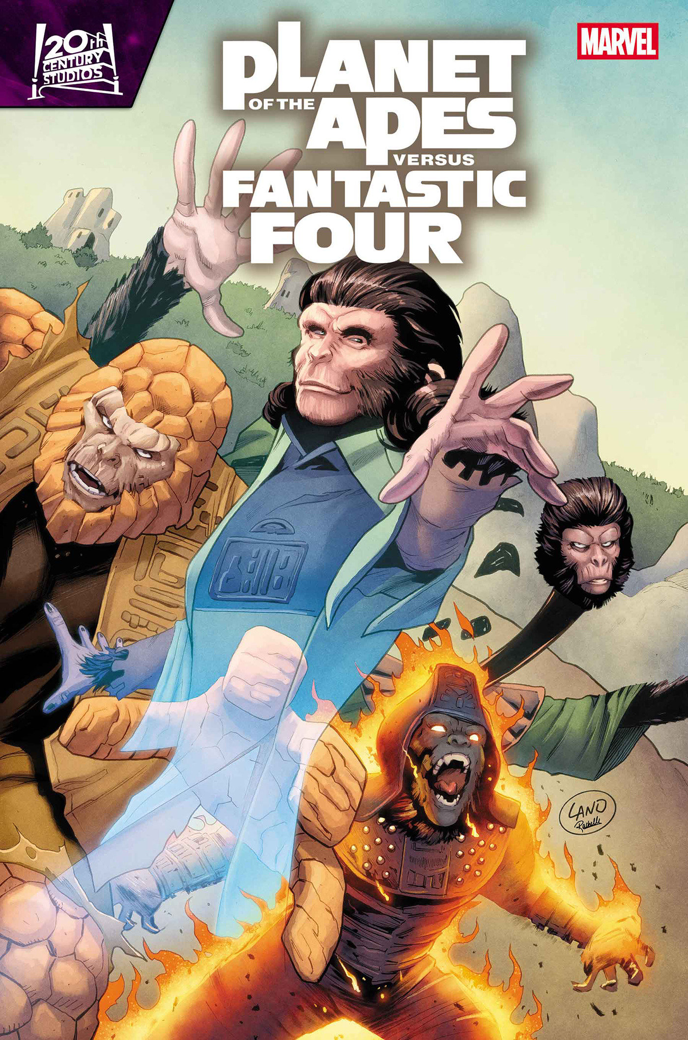 Planet of the Apes Vs. Fantastic Four #2 (2026)
