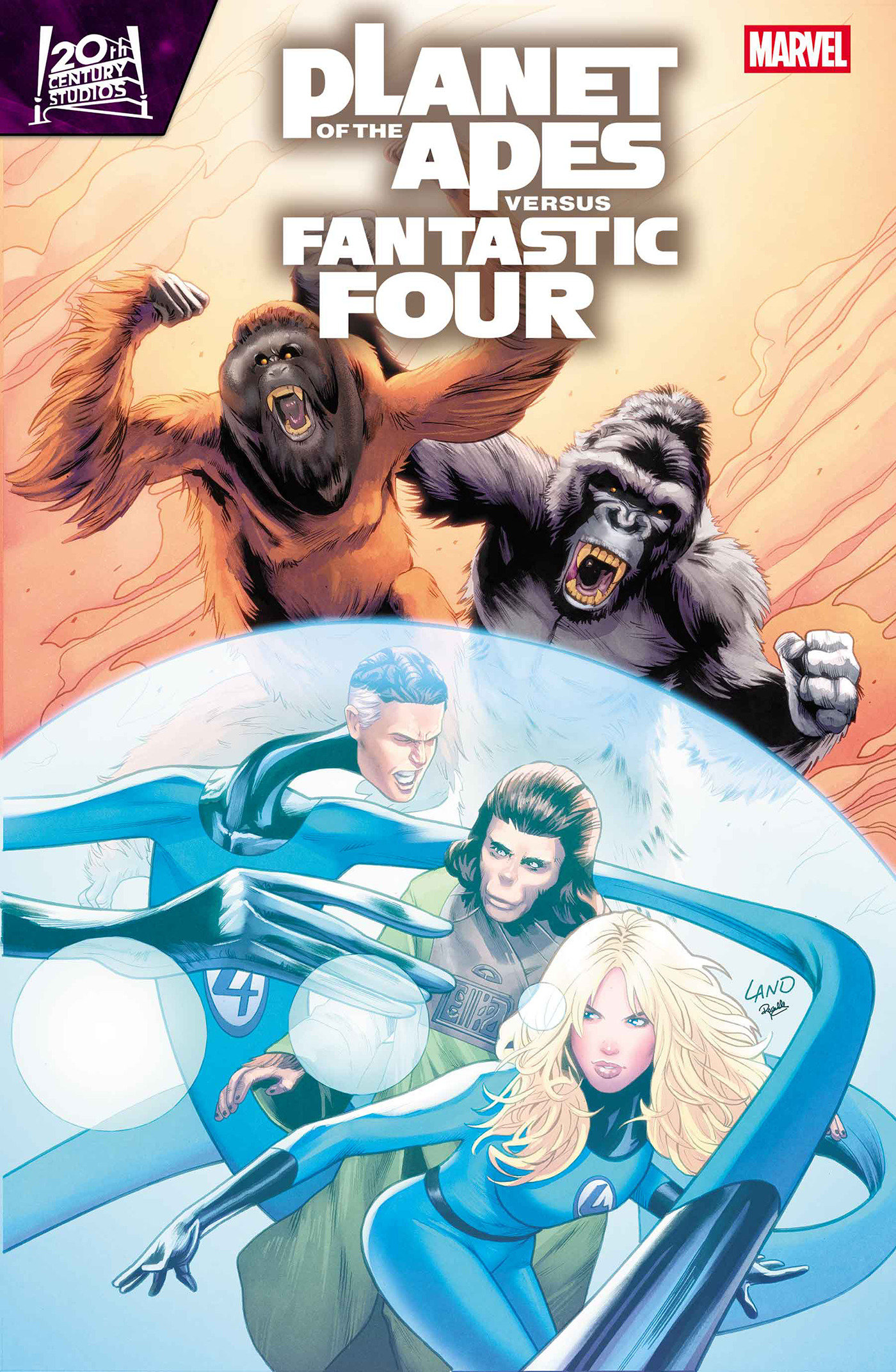 Planet of the Apes Vs. Fantastic Four #3 (2026)