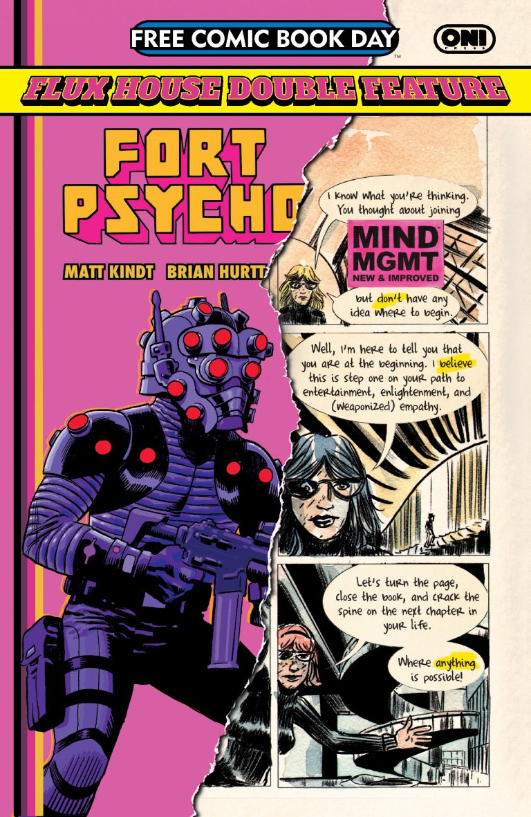 Free Comic Book Day 2026: Mind MGMT / Fort Psycho Special #1 (2026)