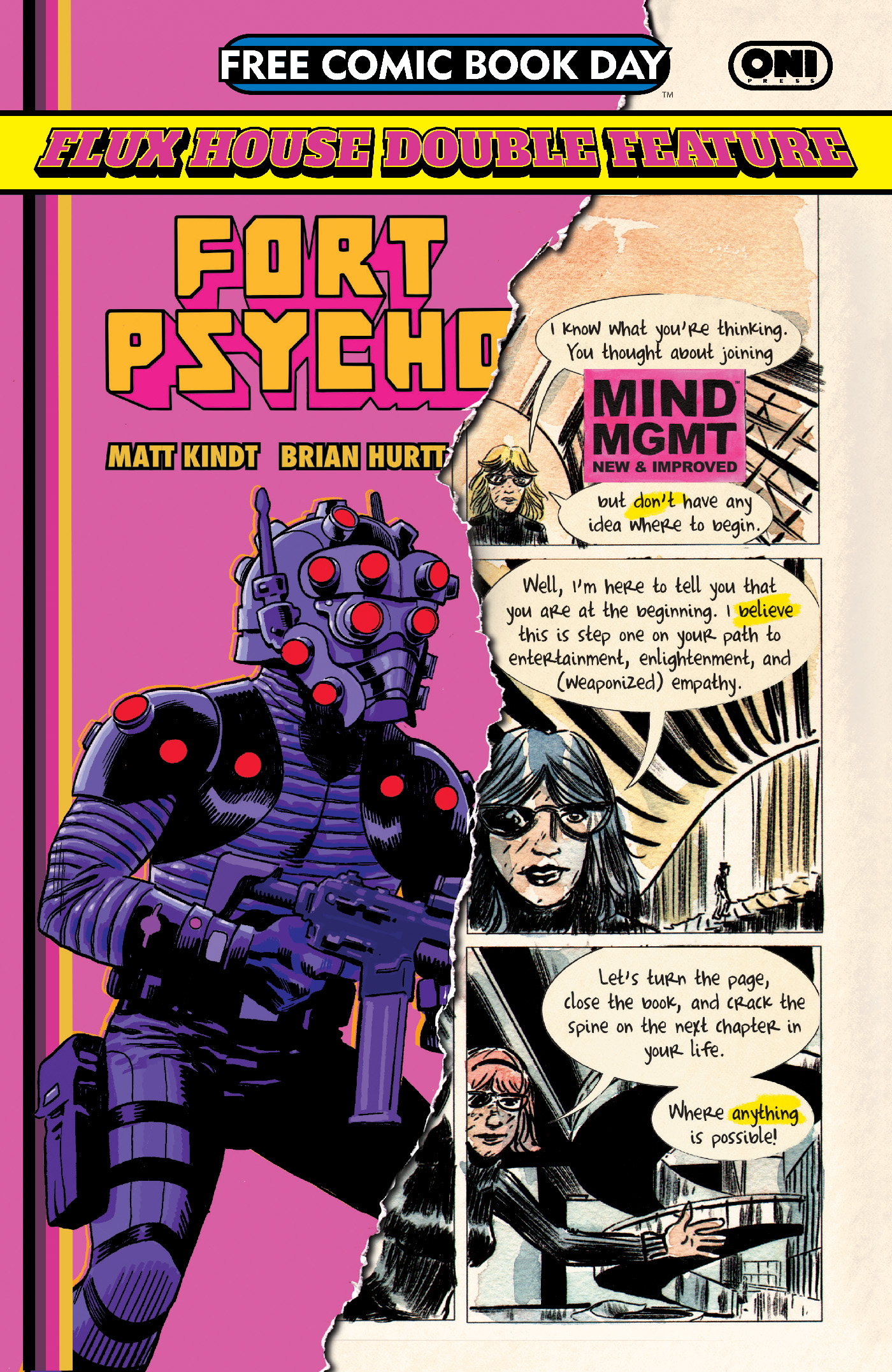 Free Comic Book Day 2026: Mind MGMT / Fort Psycho Special #1 (2026)